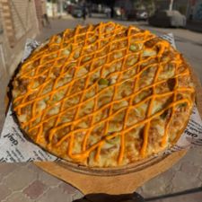 بيتزا بسطرمة ايطالي