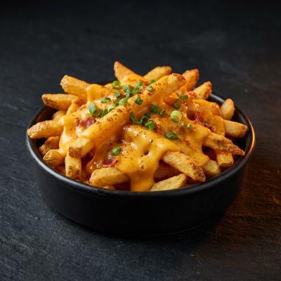 طبق بطاطس صوص جبنة